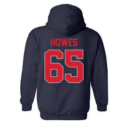 Ole Miss - NCAA Football : Connor Howes - Hooded Sweatshirt-1