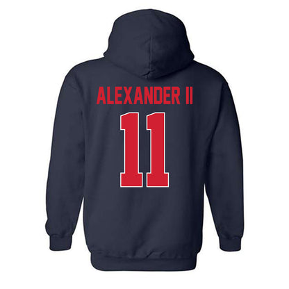 Ole Miss - NCAA Football : Hilton Deuce Alexander II - Hooded Sweatshirt-1