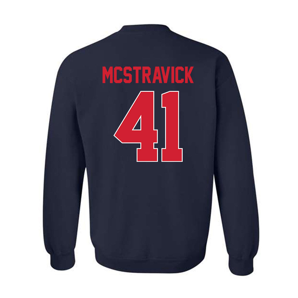 Ole Miss - NCAA Football : Peter Mcstravick - Crewneck Sweatshirt-1