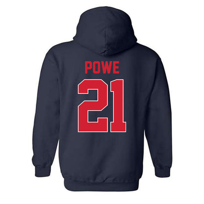 Ole Miss - NCAA Women's Basketball : Debreasha Powe - Hooded Sweatshirt-1