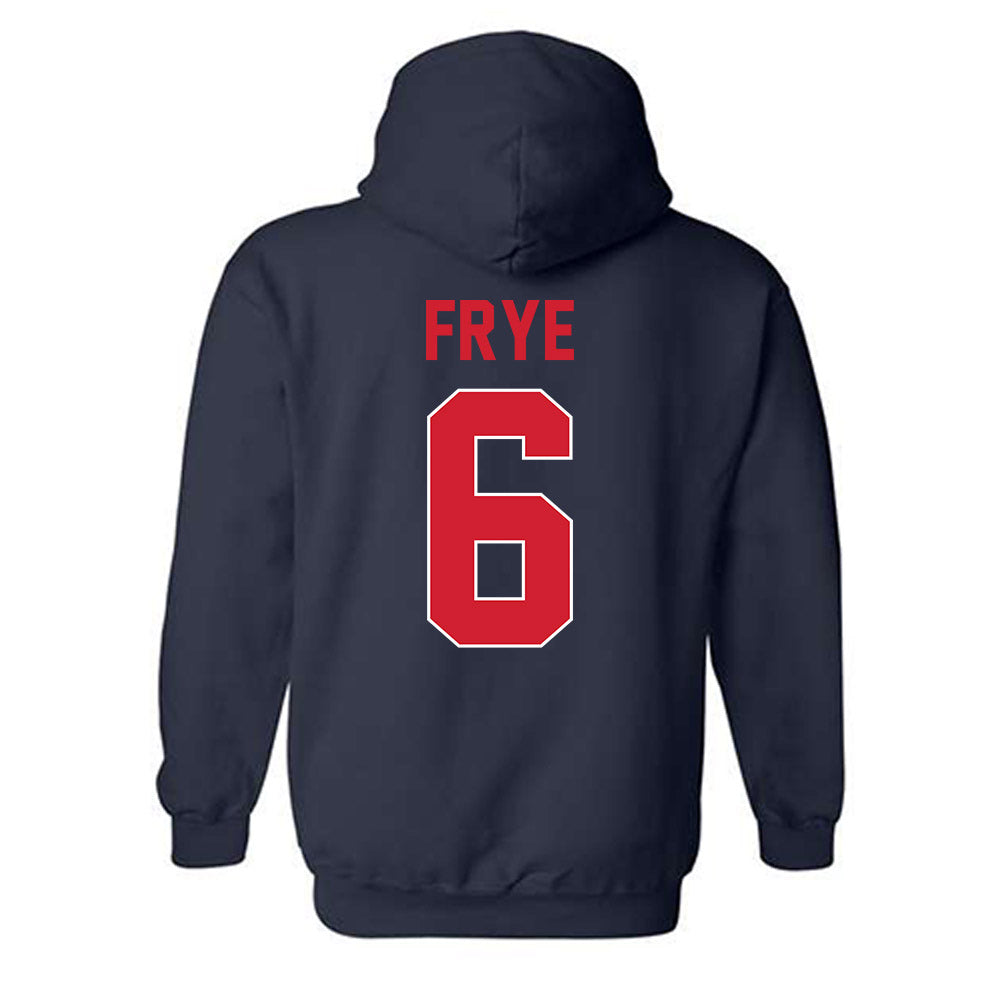 Ole Miss - NCAA Women's Volleyball : Tenesyn Frye - Hooded Sweatshirt-1