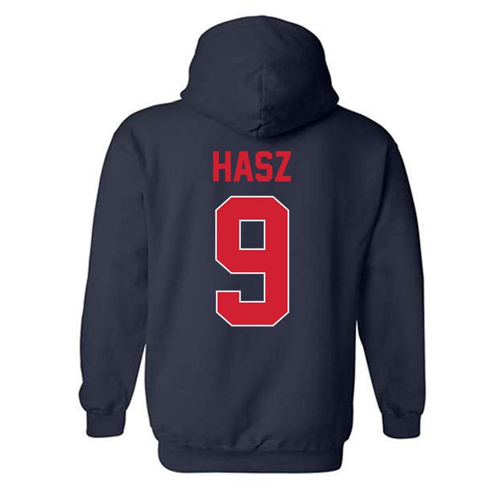 Ole Miss - NCAA Football : Luke Hasz - Hooded Sweatshirt-1