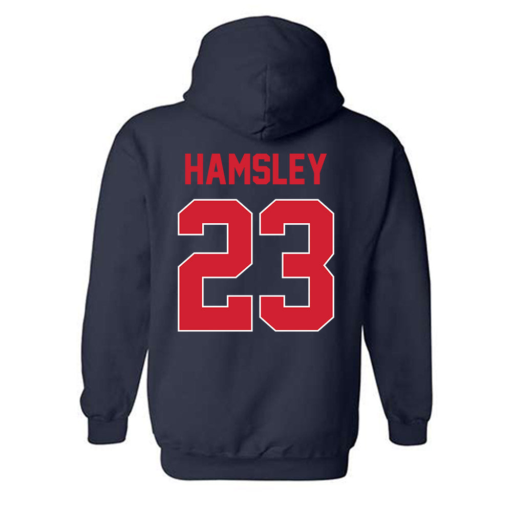 Ole Miss - NCAA Football : George Hamsley - Hooded Sweatshirt-1