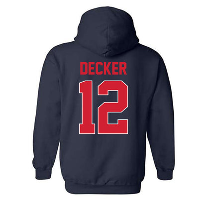 Ole Miss - NCAA Baseball : Dominic Decker - Hooded Sweatshirt-1