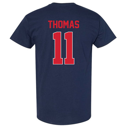 Ole Miss - NCAA Football : Keaton Thomas - T-Shirt-1