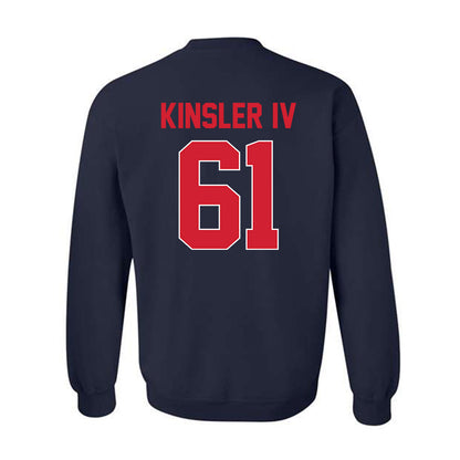 Ole Miss - NCAA Football : Tommy Kinsler IV - Crewneck Sweatshirt-1