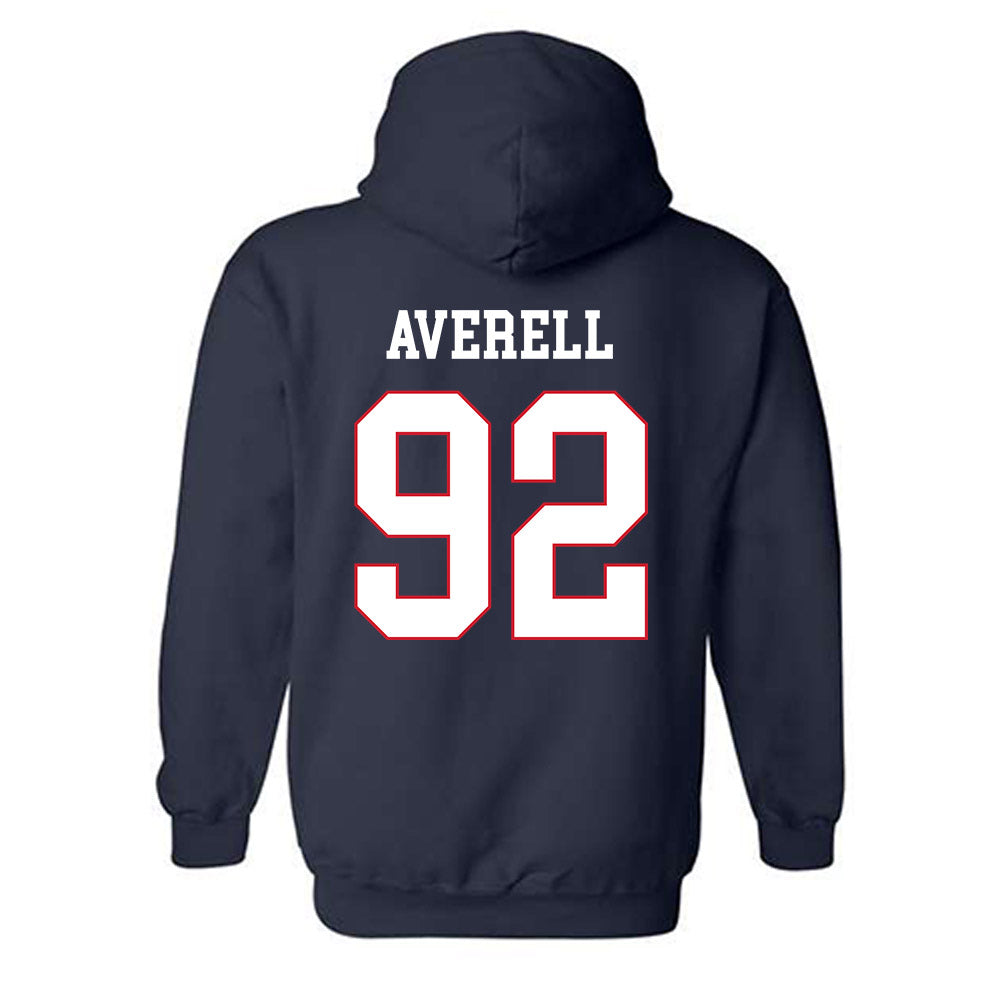 Fresno State - NCAA Football : Luke Averell - Generic Shersey Hooded Sweatshirt-1