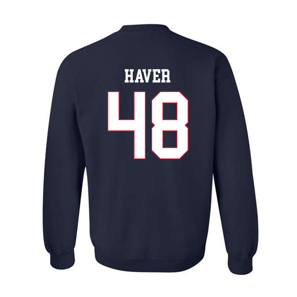 Fresno State - NCAA Baseball : Jordan Haver - Generic Shersey Crewneck Sweatshirt-1