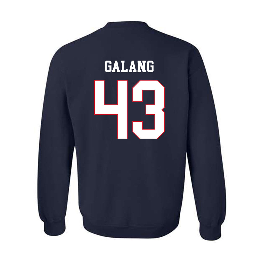 Fresno State - NCAA Baseball : Jared Galang - Generic Shersey Crewneck Sweatshirt-1