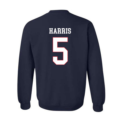 Fresno State - NCAA Football : Simeon Harris - Generic Shersey Crewneck Sweatshirt-1