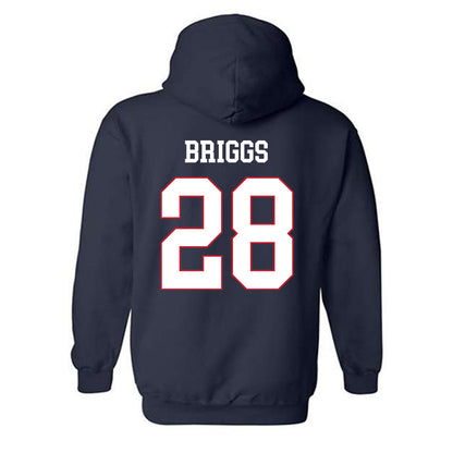 Fresno State - NCAA Football : Jomarion Briggs - Generic Shersey Hooded Sweatshirt-1