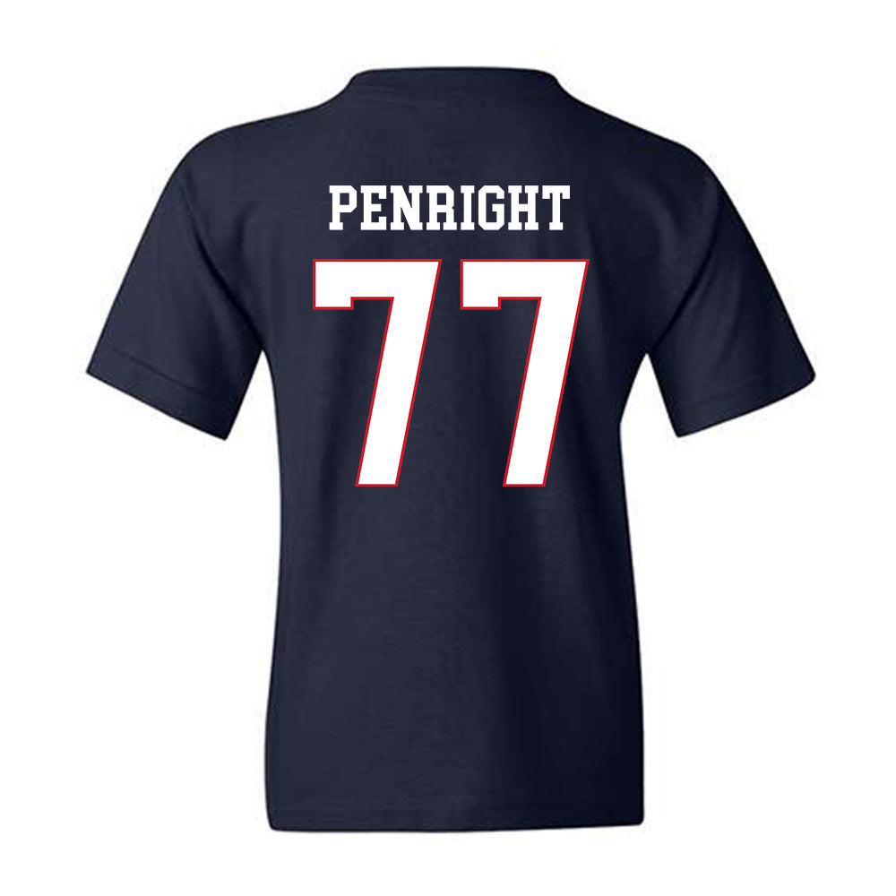 Fresno State - NCAA Football : Toreon Penright - Generic Shersey Youth T-Shirt-1
