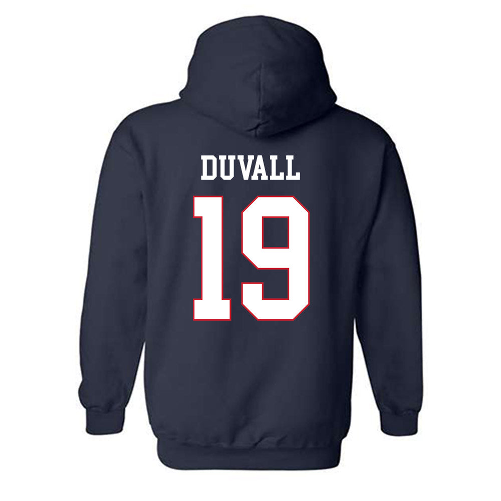 Fresno State - NCAA Football : Harold Duvall - Generic Shersey Hooded Sweatshirt-1