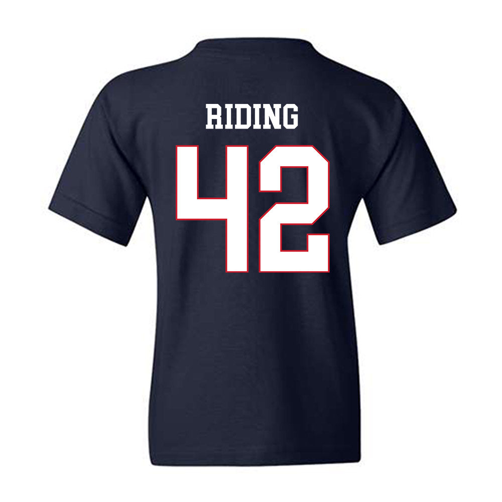 Fresno State - NCAA Baseball : Jake Riding - Generic Shersey Youth T-Shirt-1