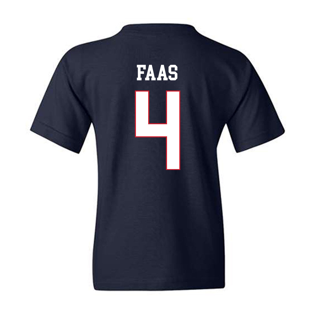 Fresno State - NCAA Men's Basketball : Cameron Faas - Generic Shersey Youth T-Shirt-1