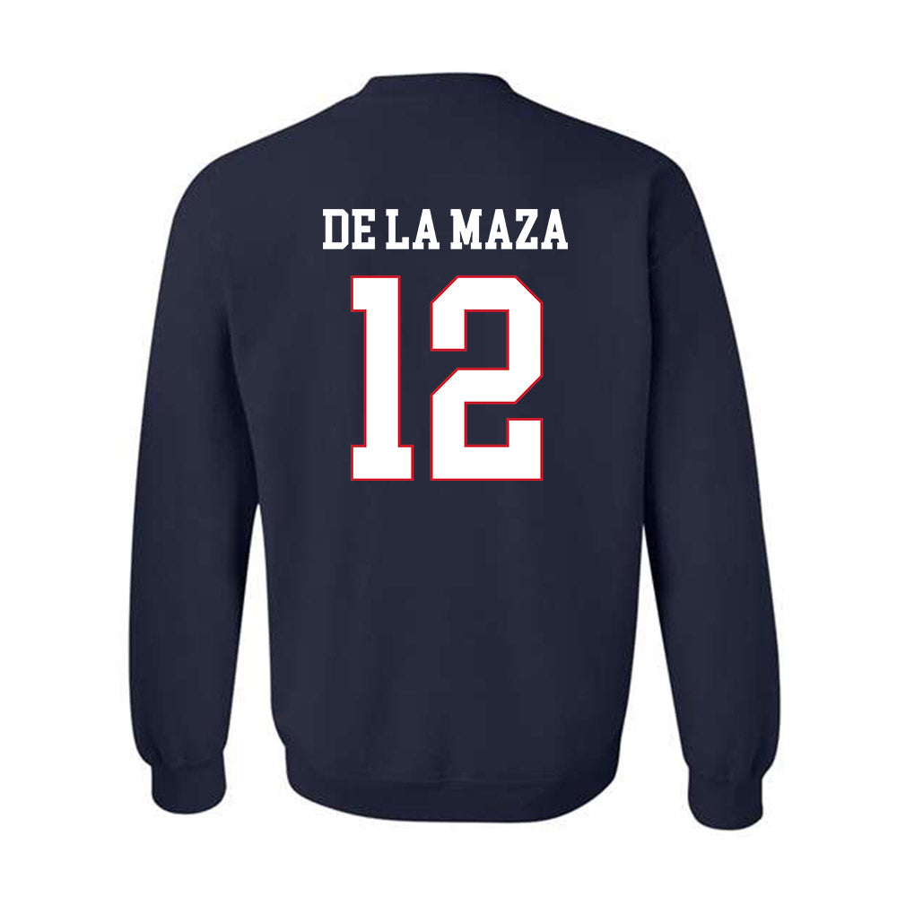 Fresno State - NCAA Baseball : Ryan De La Maza - Generic Shersey Crewneck Sweatshirt-1
