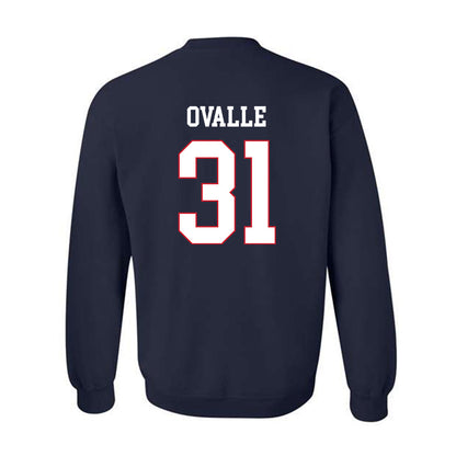 Fresno State - NCAA Baseball : Barclay Ovalle - Generic Shersey Crewneck Sweatshirt-1