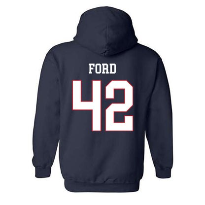 Fresno State - NCAA Football : Brayden Ford - Generic Shersey Hooded Sweatshirt-1