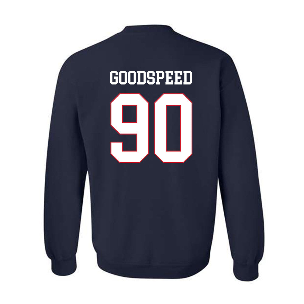 Fresno State - NCAA Football : Logan Goodspeed - Generic Shersey Crewneck Sweatshirt-1