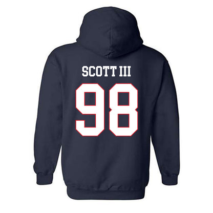 Fresno State - NCAA Football : Steven Scott III - Generic Shersey Hooded Sweatshirt-1