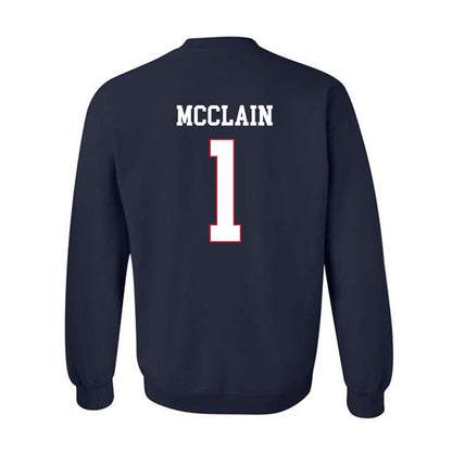 Fresno State - NCAA Football : Jahlil McClain - Generic Shersey Crewneck Sweatshirt-1