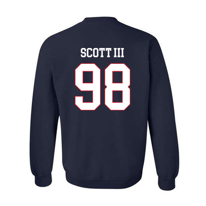 Fresno State - NCAA Football : Steven Scott III - Generic Shersey Crewneck Sweatshirt-1