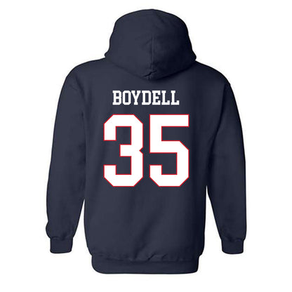 Fresno State - NCAA Football : Sebastien Boydell - Generic Shersey Hooded Sweatshirt-1