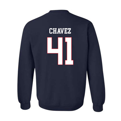 Fresno State - NCAA Football : Andrew Chavez - Generic Shersey Crewneck Sweatshirt-1
