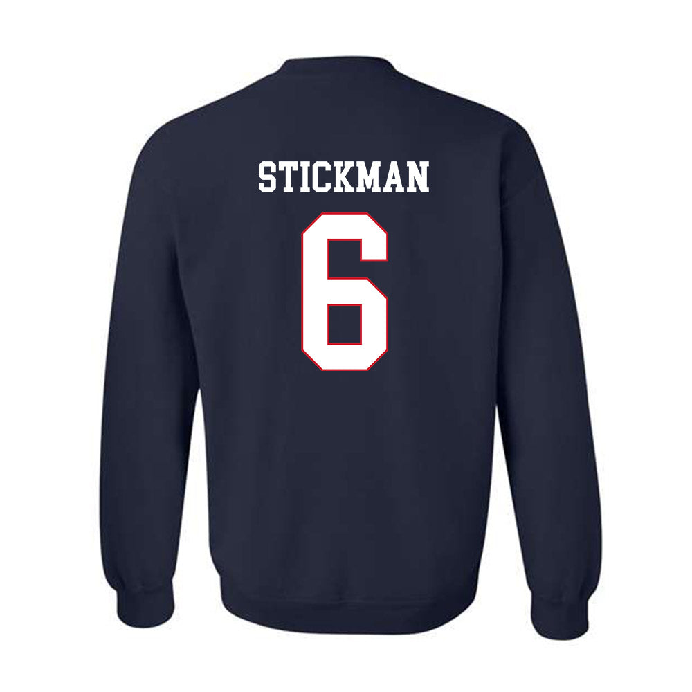 Fresno State - NCAA Men's Basketball : Dj Stickman - Generic Shersey Crewneck Sweatshirt-1