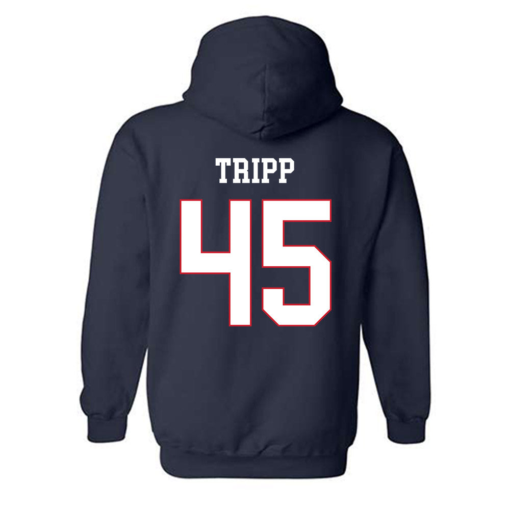 Fresno State - NCAA Football : Connor Tripp - Generic Shersey Hooded Sweatshirt-1