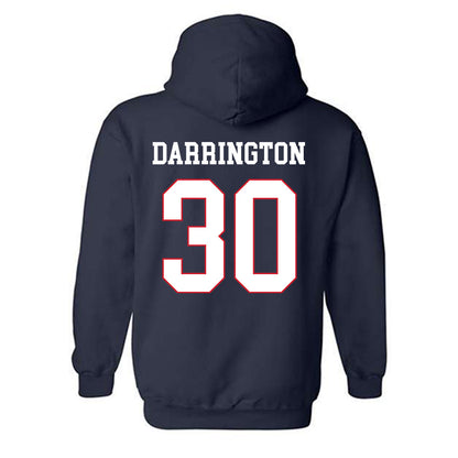Fresno State - NCAA Football : Jonavon Darrington - Generic Shersey Hooded Sweatshirt-1