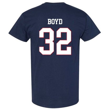 Fresno State - NCAA Baseball : Mikey Boyd - Generic Shersey T-Shirt-1