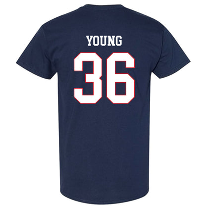 Fresno State - NCAA Baseball : Austin Young - Generic Shersey T-Shirt-1
