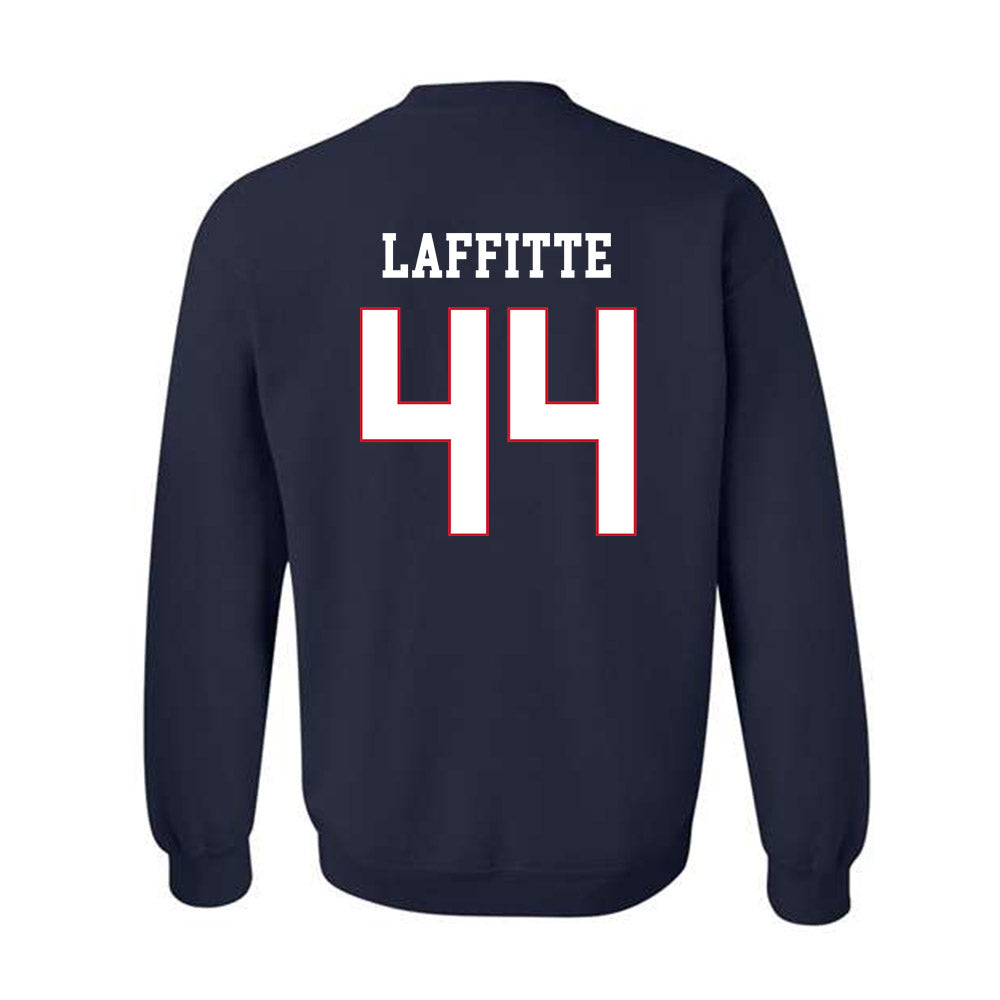 Fresno State - NCAA Football : Deijon Laffitte - Generic Shersey Crewneck Sweatshirt-1