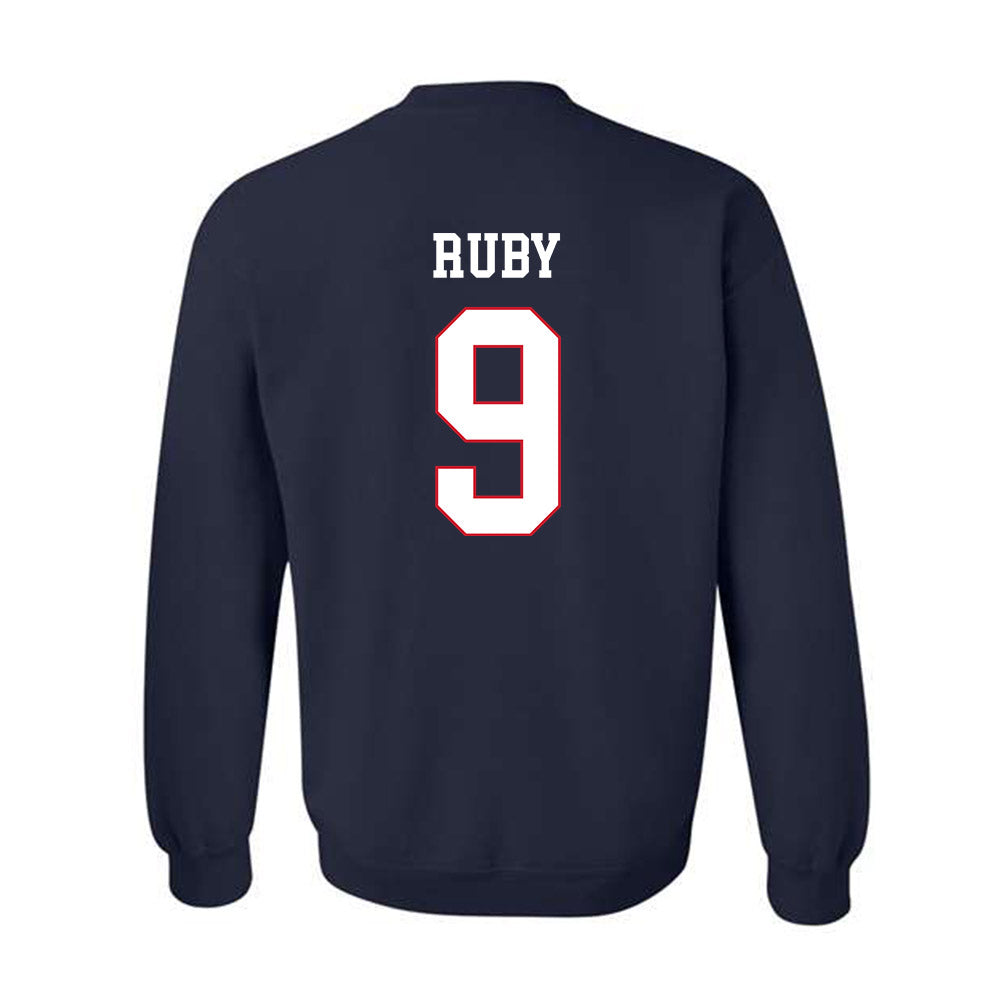 Fresno State - NCAA Baseball : Jett Ruby - Generic Shersey Crewneck Sweatshirt-1