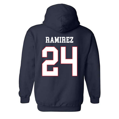 Fresno State - NCAA Softball : Alyssa Ramirez - Generic Shersey Hooded Sweatshirt-1