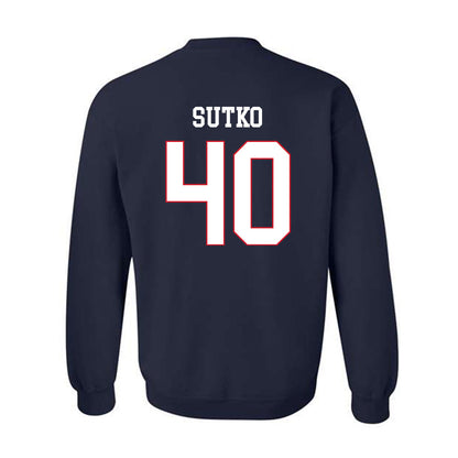 Fresno State - NCAA Football : Jaydon Sutko - Generic Shersey Crewneck Sweatshirt-1
