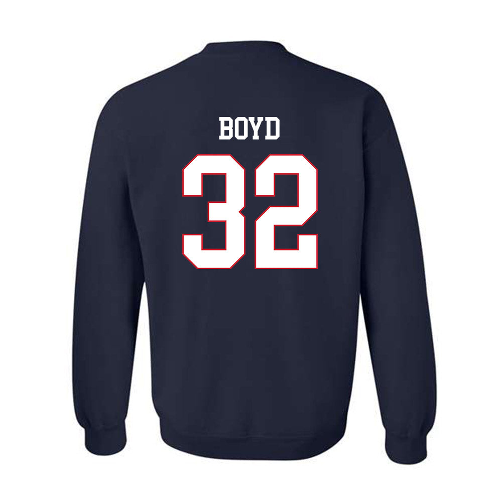 Fresno State - NCAA Baseball : Mikey Boyd - Generic Shersey Crewneck Sweatshirt-1