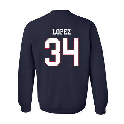 Fresno State - NCAA Softball : Christal Lopez - Generic Shersey Crewneck Sweatshirt-1