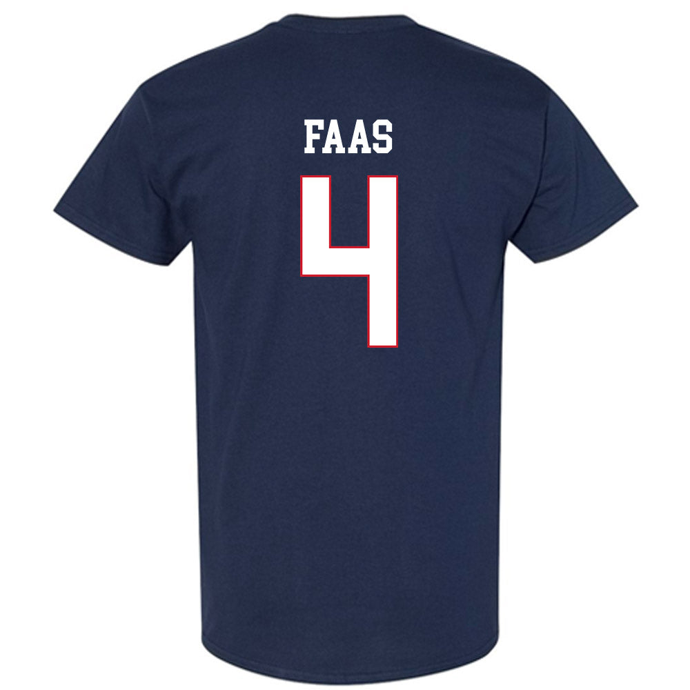 Fresno State - NCAA Men's Basketball : Cameron Faas - Generic Shersey T-Shirt-1