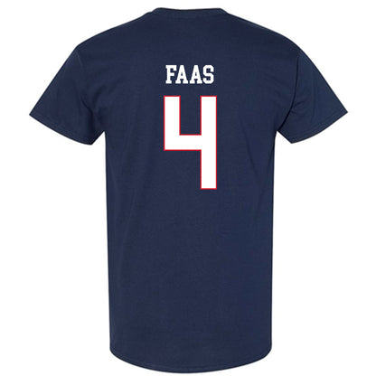 Fresno State - NCAA Men's Basketball : Cameron Faas - Generic Shersey T-Shirt-1