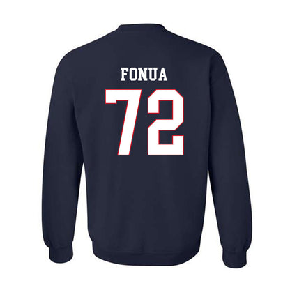 Fresno State - NCAA Football : Edward Fonua - Generic Shersey Crewneck Sweatshirt