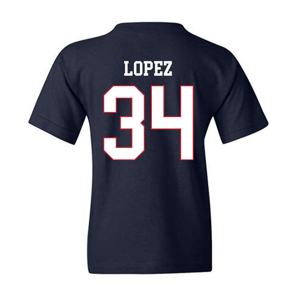 Fresno State - NCAA Softball : Christal Lopez - Generic Shersey Youth T-Shirt-1