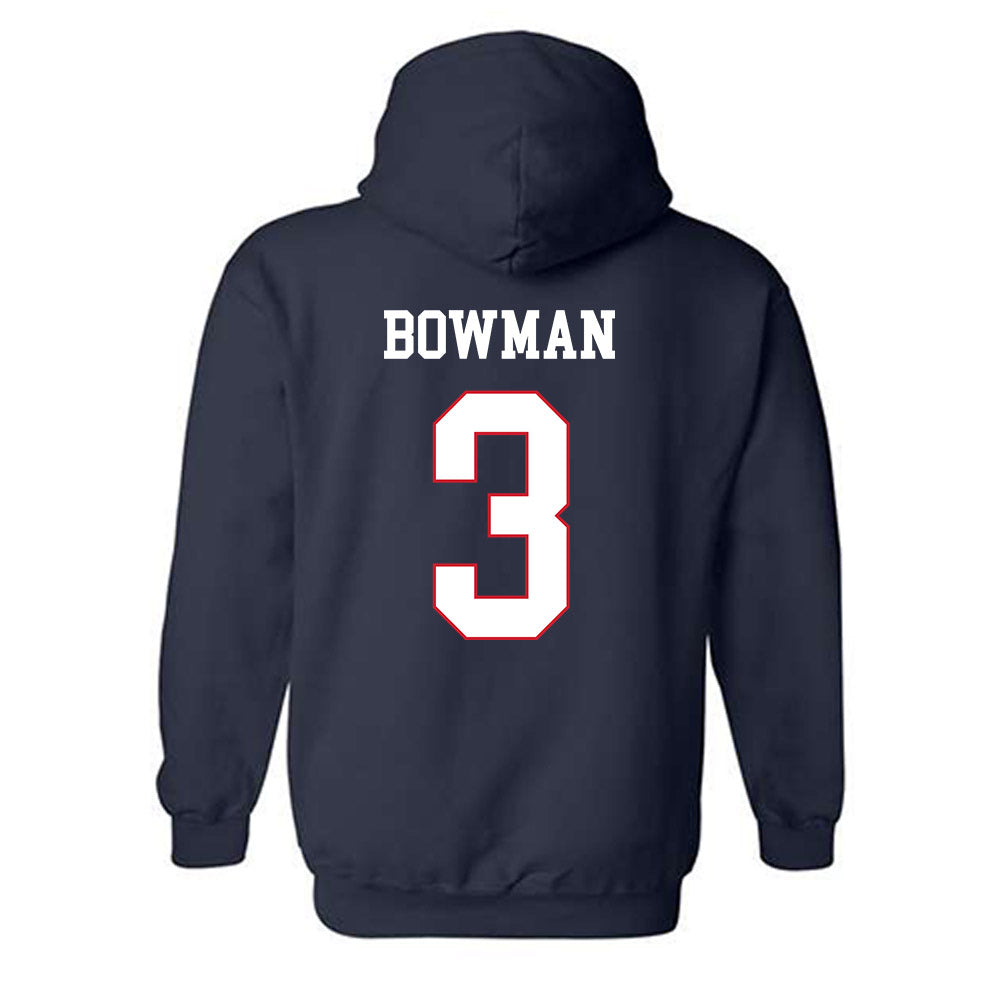 Fresno State - NCAA Women's Soccer : Brooke Bowman - Generic Shersey Hooded Sweatshirt-1