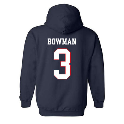 Fresno State - NCAA Women's Soccer : Brooke Bowman - Generic Shersey Hooded Sweatshirt-1