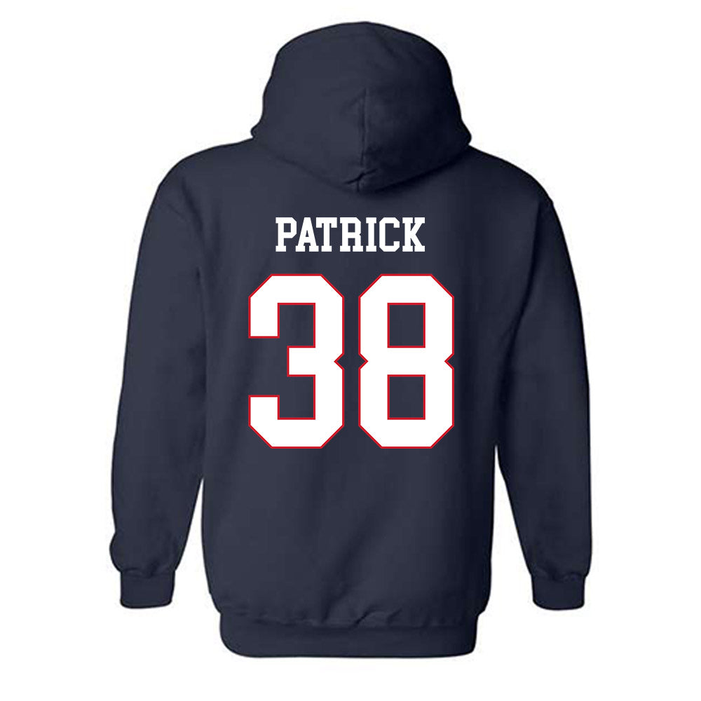 Fresno State - NCAA Baseball : Tyler Patrick - Generic Shersey Hooded Sweatshirt