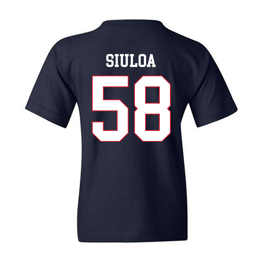 Fresno State - NCAA Football : Efren Siuloa - Generic Shersey Youth T-Shirt-1