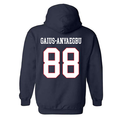 Fresno State - NCAA Football : Dallas Gaius-Anyaegbu - Generic Shersey Hooded Sweatshirt-1