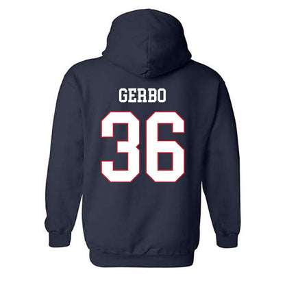 Fresno State - NCAA Football : Zane Gerbo - Generic Shersey Hooded Sweatshirt-1