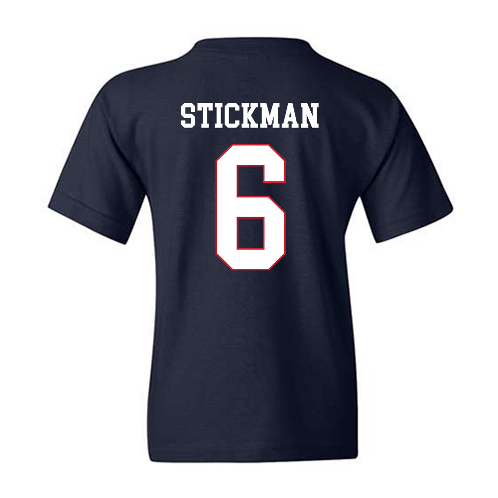 Fresno State - NCAA Men's Basketball : Dj Stickman - Generic Shersey Youth T-Shirt-1